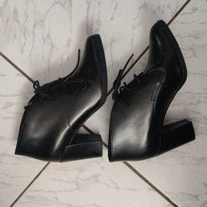 Clarks Black Booty Short Heels